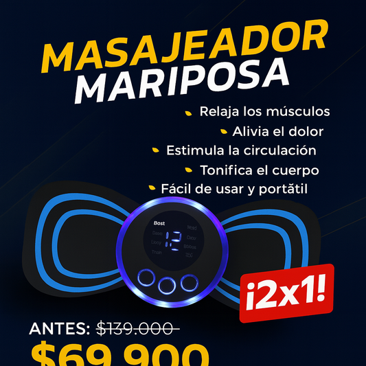 MASAJEADOR 2X1 Y ENVIO GRATIS
